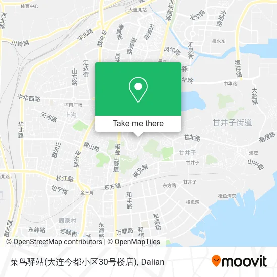 菜鸟驿站(大连今都小区30号楼店) map