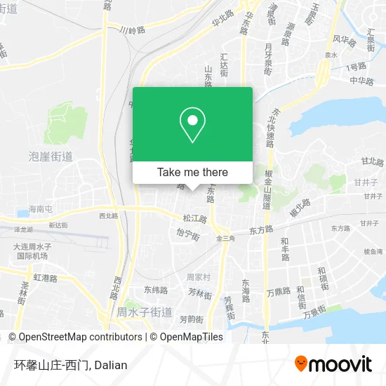 环馨山庄-西门 map
