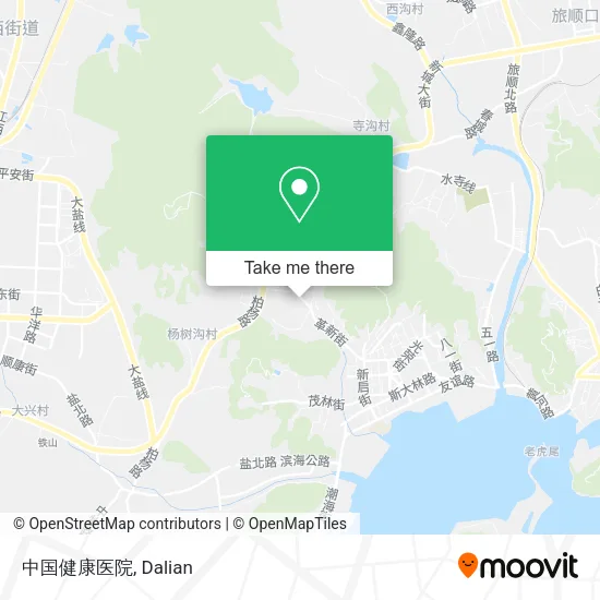 中国健康医院 map