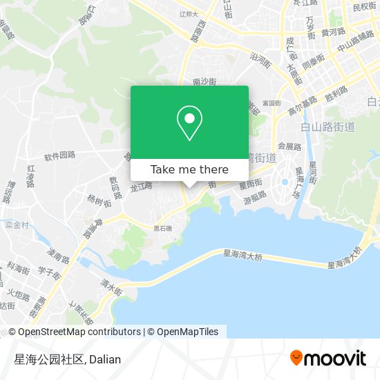 星海公园社区 map