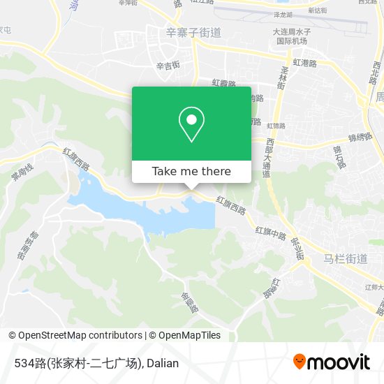 534路(张家村-二七广场) map
