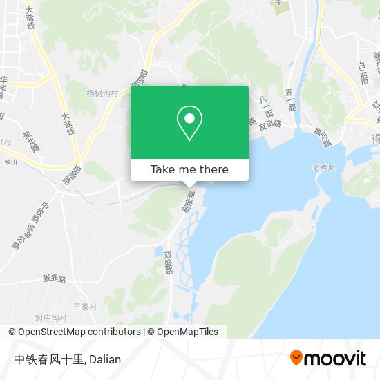 中铁春风十里 map