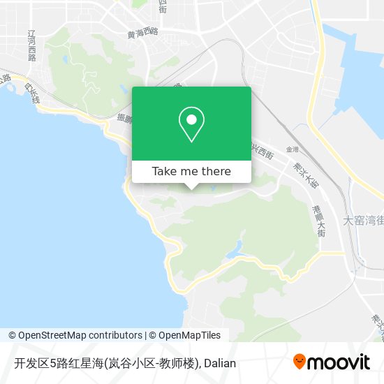 开发区5路红星海(岚谷小区-教师楼) map