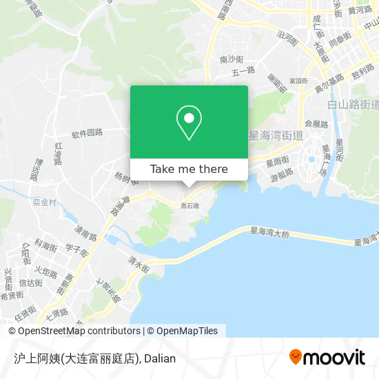 沪上阿姨(大连富丽庭店) map