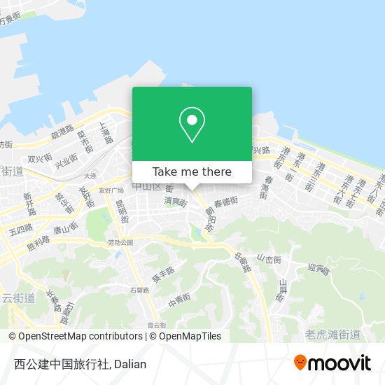 西公建中国旅行社 map