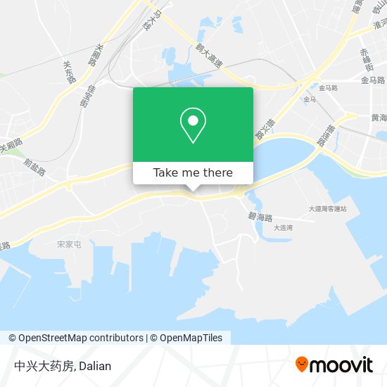中兴大药房 map