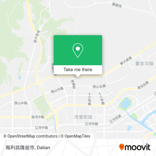 顺利昌隆超市 map