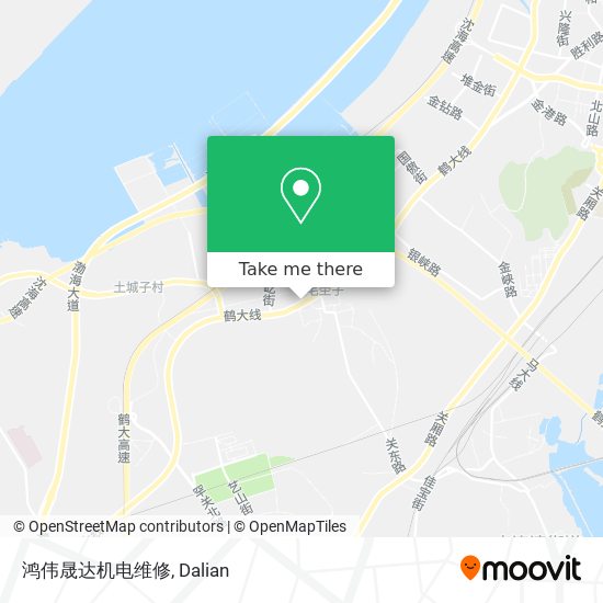 鸿伟晟达机电维修 map
