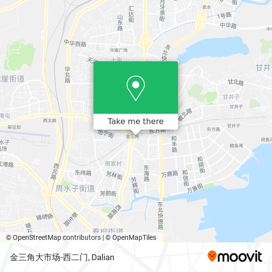 金三角大市场-西二门 map