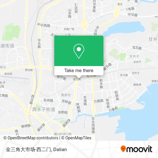 金三角大市场-西二门 map