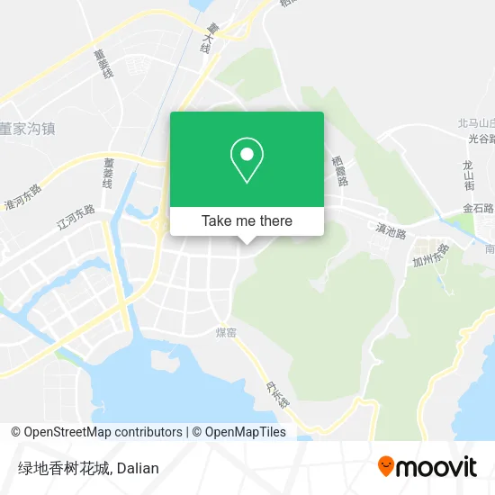 绿地香树花城 map
