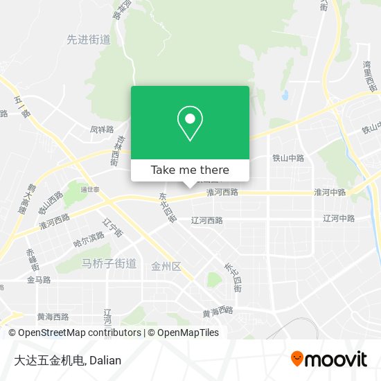 大达五金机电 map