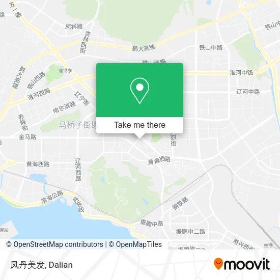 凤丹美发 map