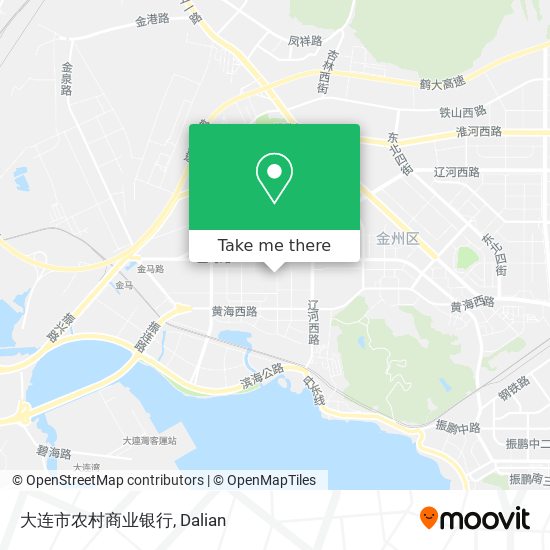 大连市农村商业银行 map