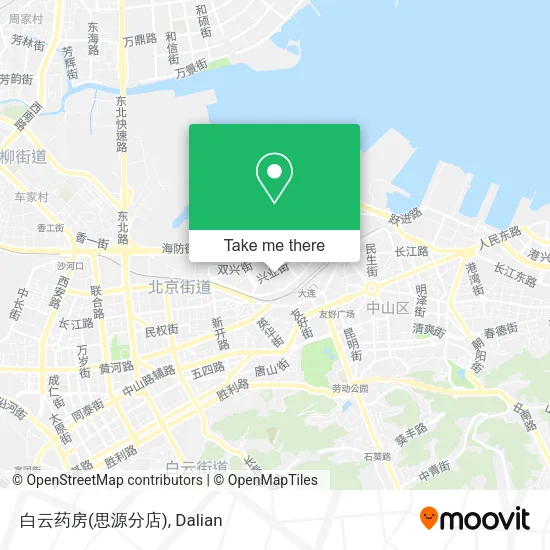 白云药房(思源分店) map