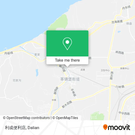 利成便利店 map