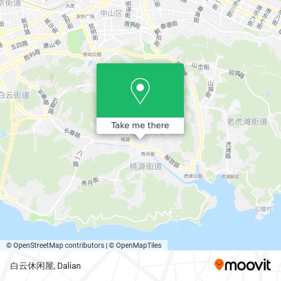 白云休闲屋 map