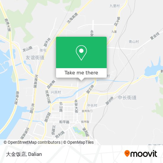 大金饭店 map