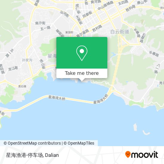 星海渔港-停车场 map