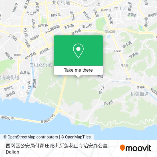 西岗区公安局付家庄派出所莲花山寺治安办公室 map