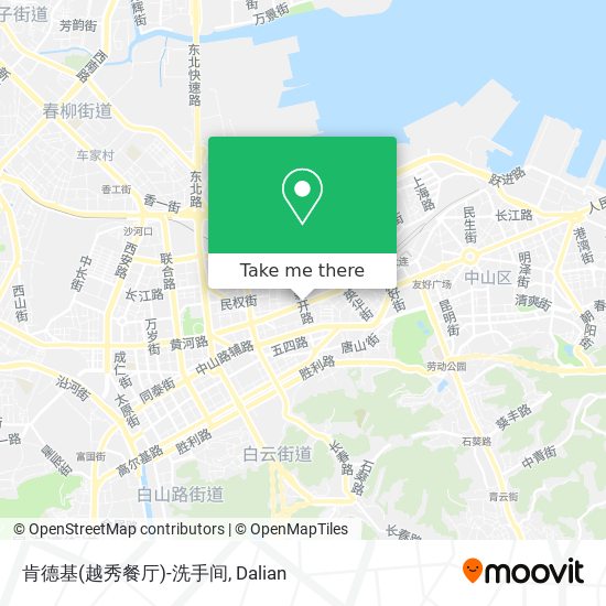 肯德基(越秀餐厅)-洗手间 map