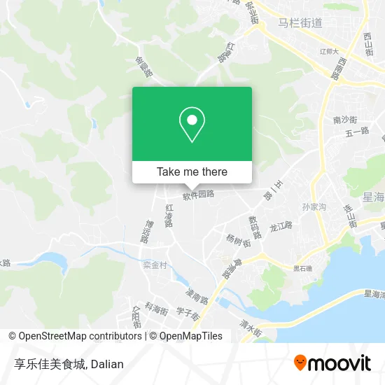 享乐佳美食城 map