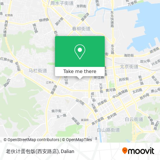 老伙计蛋包饭(西安路店) map
