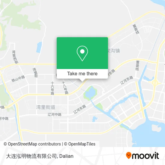 大连泓明物流有限公司 map