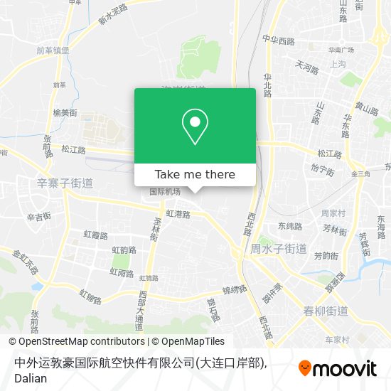 中外运敦豪国际航空快件有限公司(大连口岸部) map