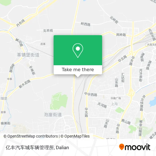 亿丰汽车城车辆管理所 map
