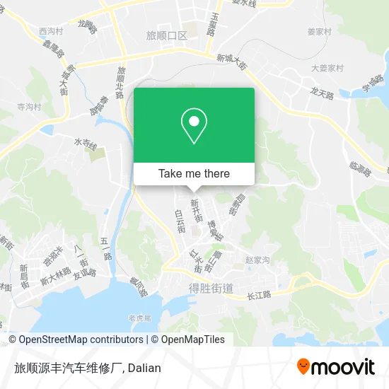 旅顺源丰汽车维修厂 map