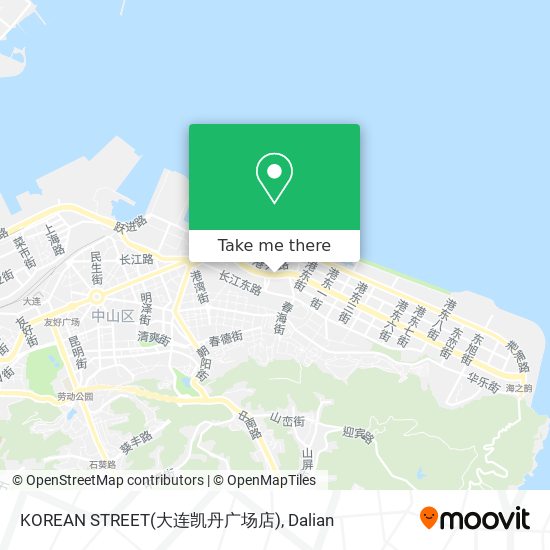 KOREAN STREET(大连凯丹广场店) map