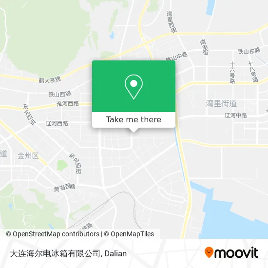 大连海尔电冰箱有限公司 map