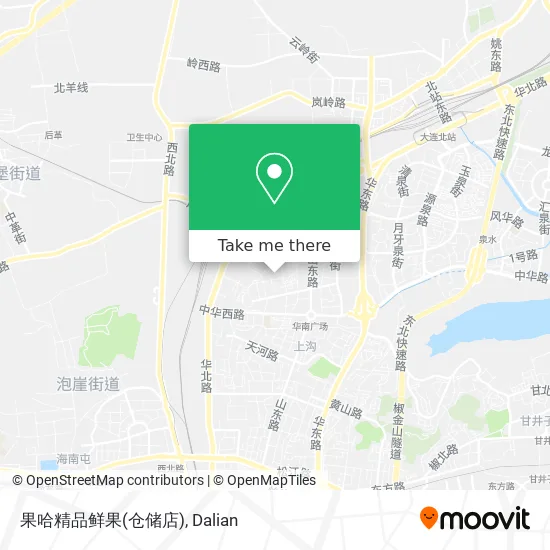 果哈精品鲜果(仓储店) map