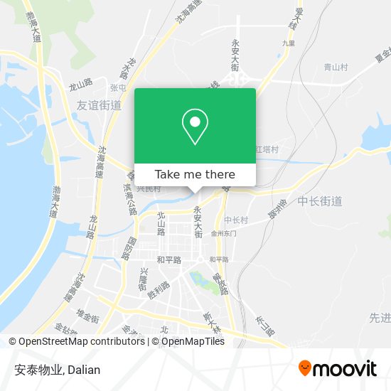 安泰物业 map