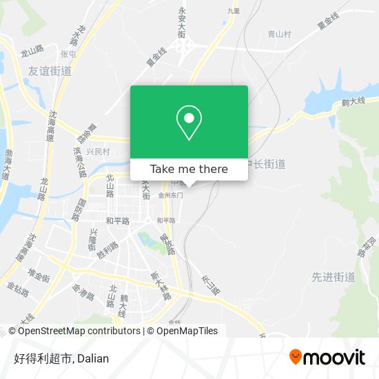 好得利超市 map