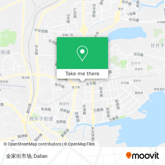 金家街市场 map