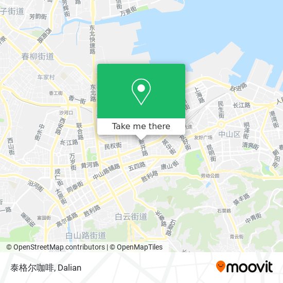 泰格尔咖啡 map