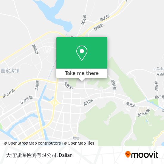大连诚泽检测有限公司 map