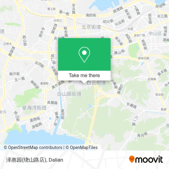 泽惠园(绕山路店) map