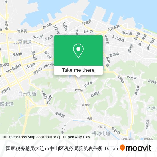 国家税务总局大连市中山区税务局葵英税务所 map