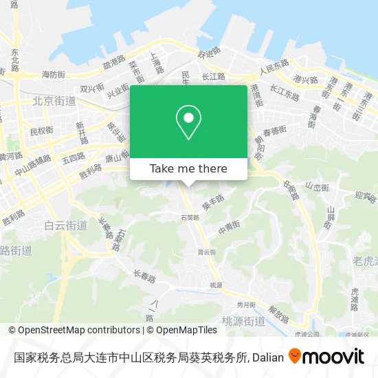 国家税务总局大连市中山区税务局葵英税务所 map