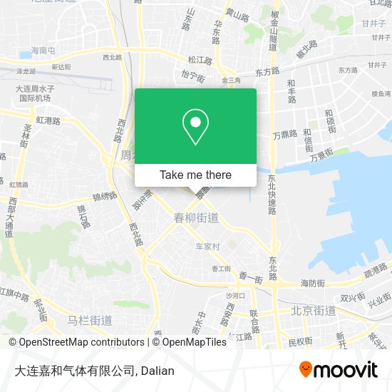 大连嘉和气体有限公司 map