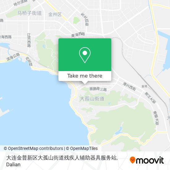 大连金普新区大孤山街道残疾人辅助器具服务站 map