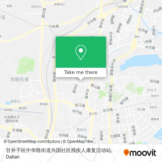 甘井子区中华路街道兴国社区残疾人康复活动站 map