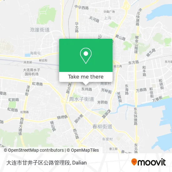 大连市甘井子区公路管理段 map