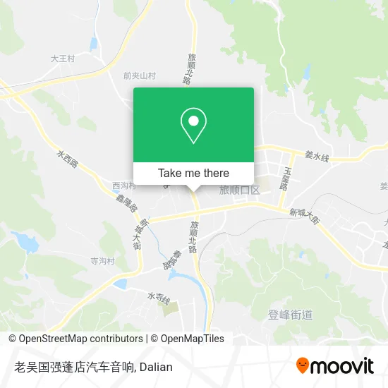 老吴国强蓬店汽车音响 map