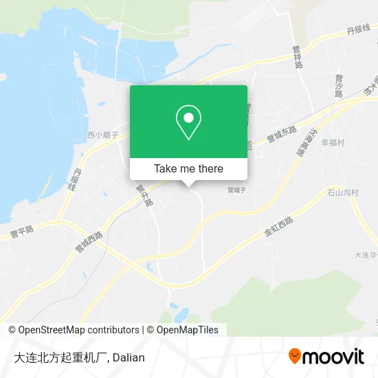 大连北方起重机厂 map