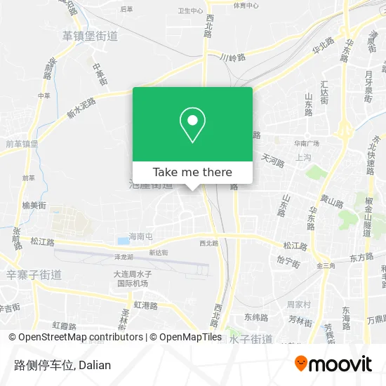 路侧停车位 map