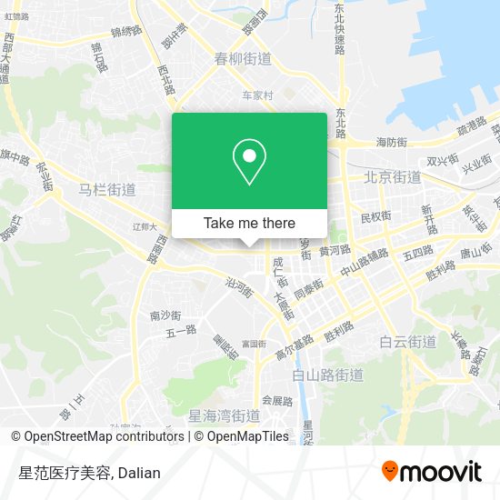 星范医疗美容 map
